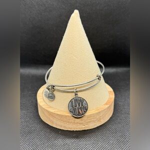 🎼ALEX AND ANI🎼Live Music Charm Bangle in Rafealian Silver/EUC